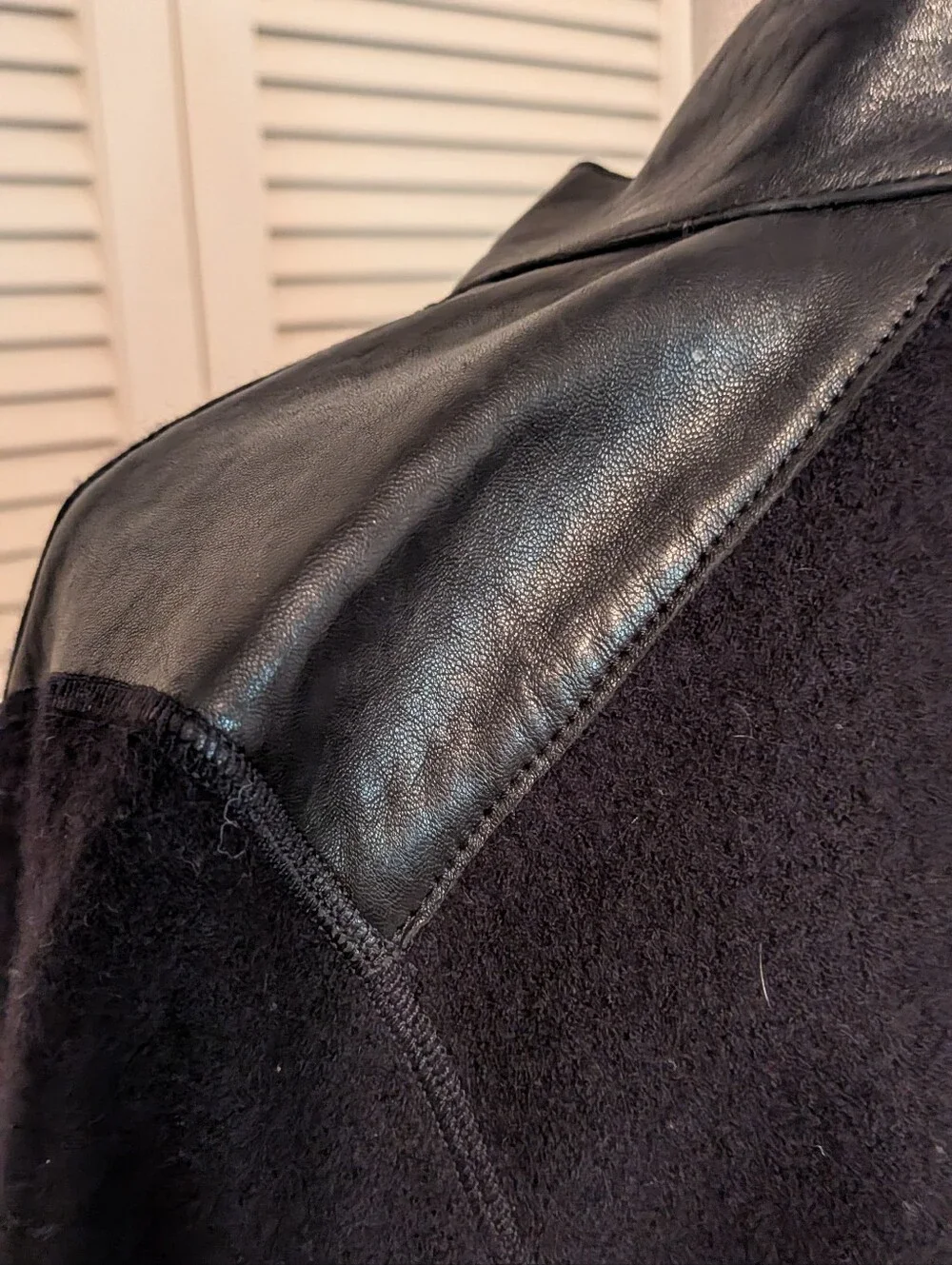 Eileen Fisher Black Textured Sweater